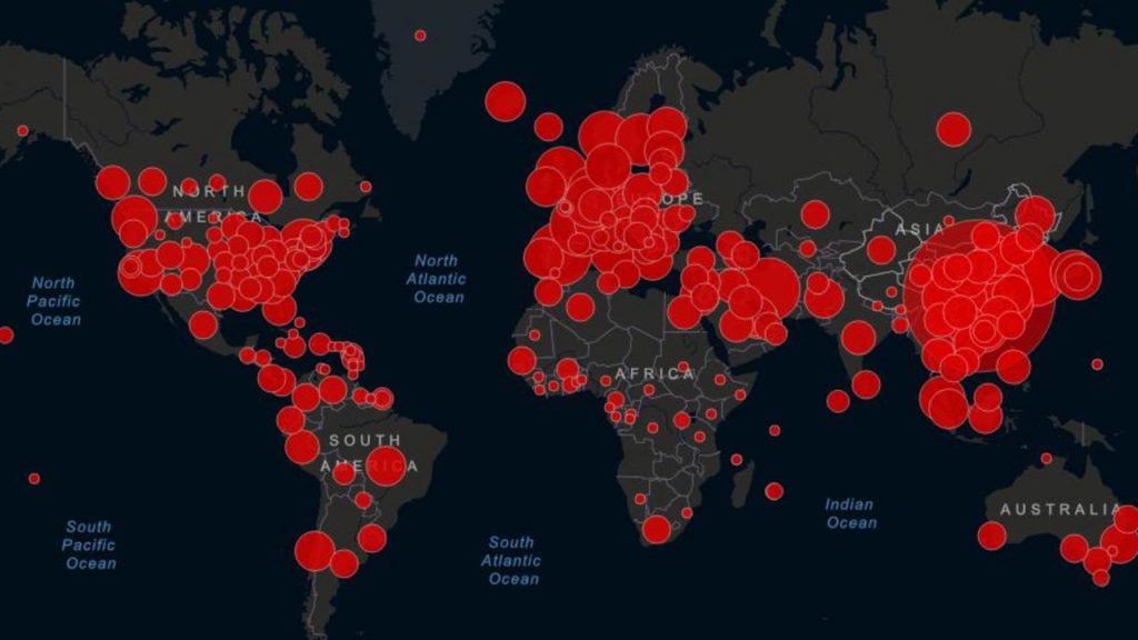 Coronavirus monde